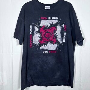 Vintage Red Hot Chili Peppers T-Shirt Blood Sugar Sex Magik funk metal rock XL